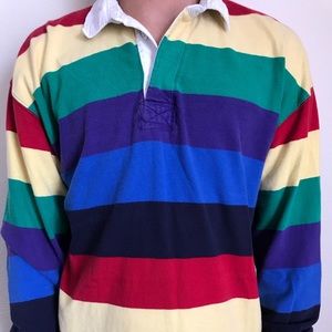 Lands End Long Sleeve Collard Top